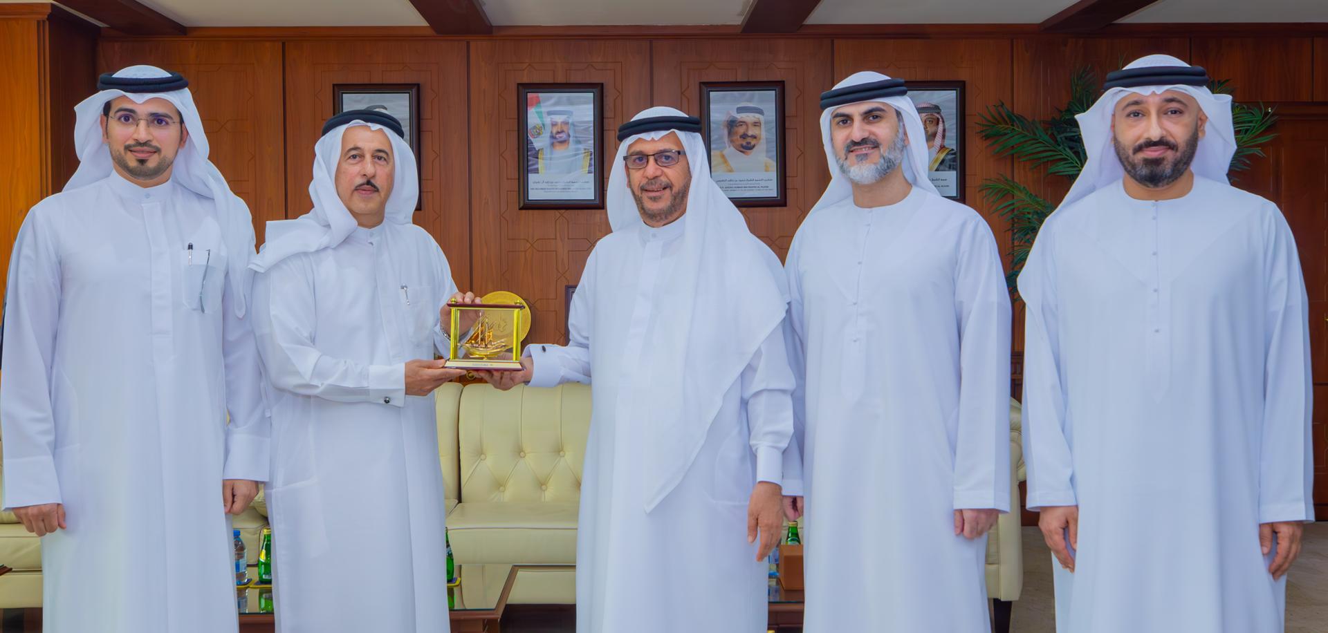 غرفة عجمان وجمعية المدققين الداخليين بدولة الامارات العربية المتحدة يبحثان فرص التعاون لخدمة منشآت القطاع الخاص في عجمان
