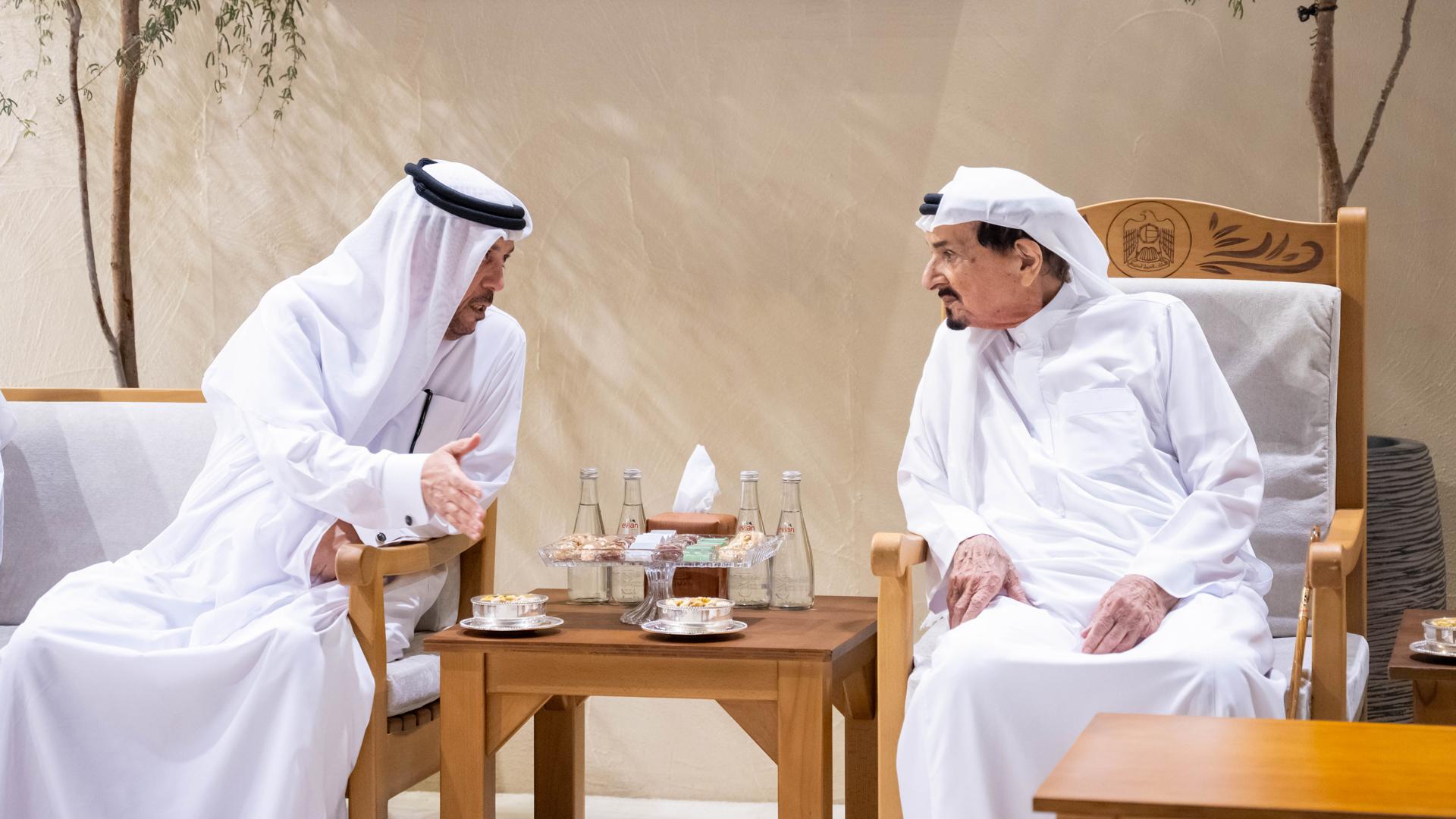 صاحب السمو حاكم عجمان يتقبل تهاني وفد غرفة عجمان